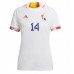 Belgien Dries Mertens #14 Bortatröja Kvinnor VM 2022 Kortärmad